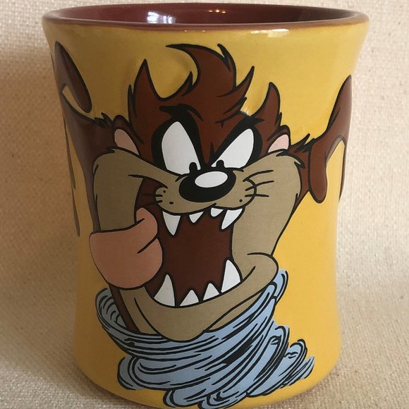 Kitchen | Looney Tunes Tasmanian Devil Mug Cup Vintage | Poshmark